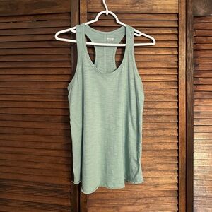Mossimo Women's Green Racerback Tank Top